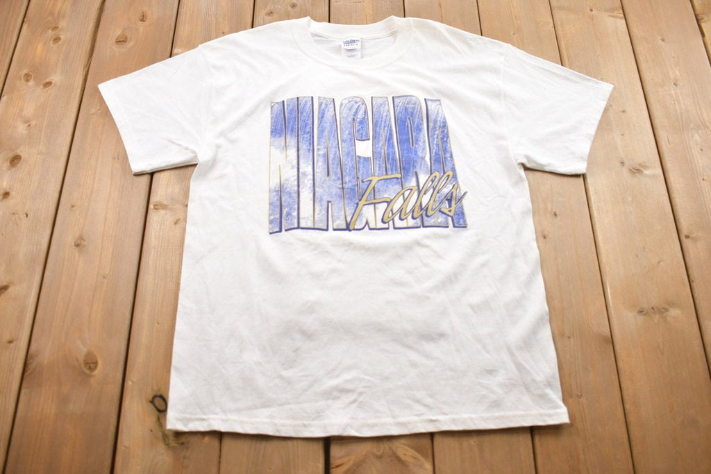 Vintage 1990s Heavyweight Niagara Falls Souvenir T Shirt