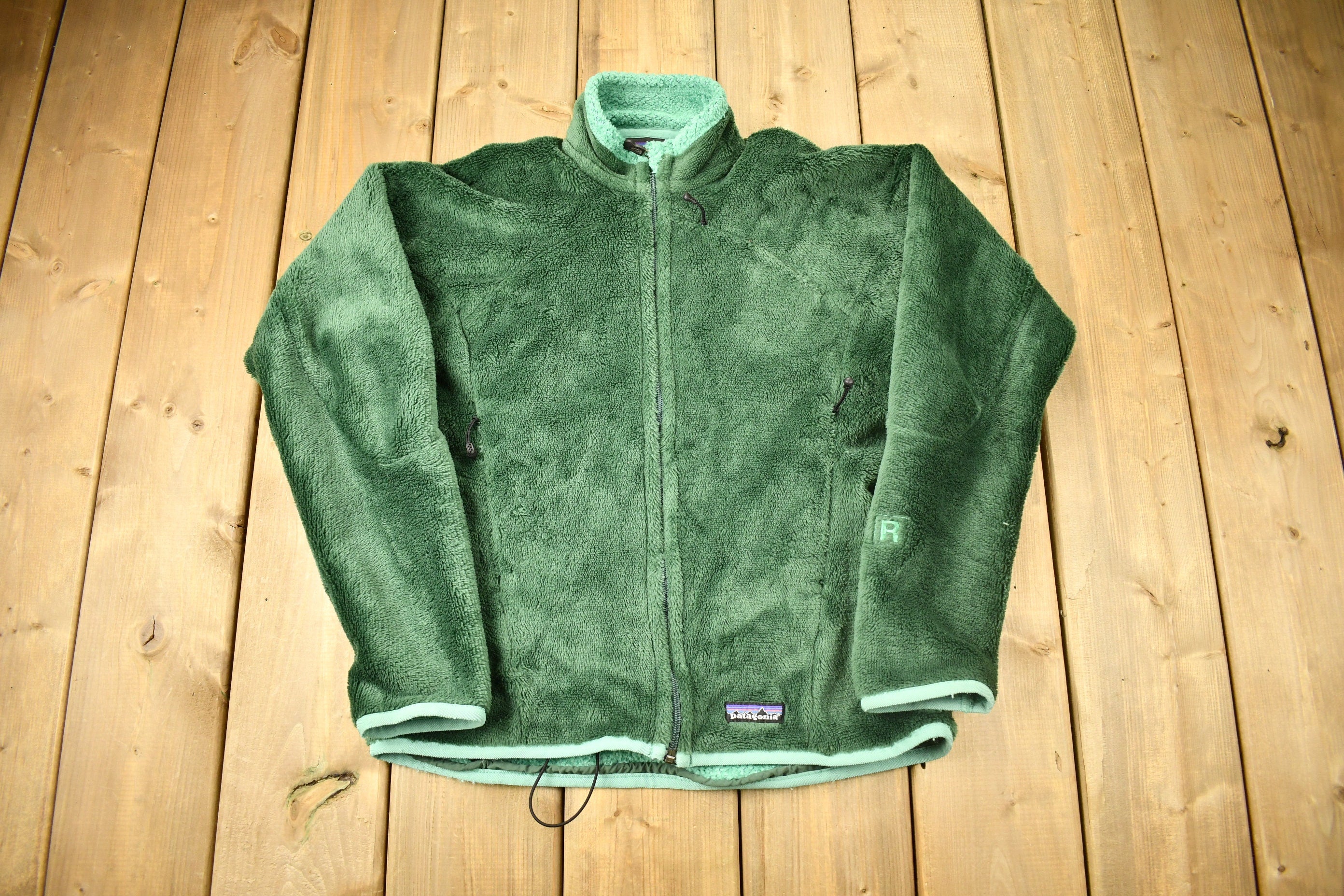 Vintage Patagonia Green Fleece Sweater
