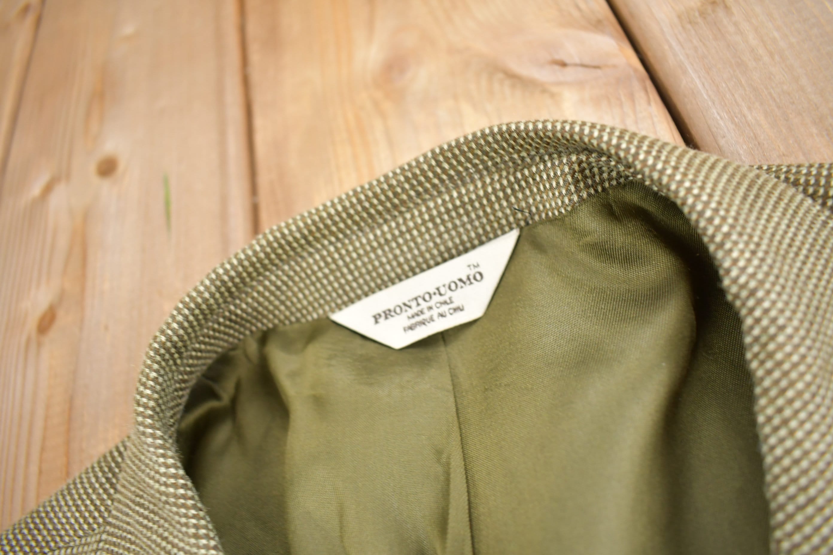 Vintage 1990s Moores Pronto-Uomo Blazer Jacket