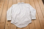 Vintage 1990s Golden V Vertical Striped Button Up Shirt