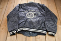 Vintage 1990s Hartwell Embroidered Satin Bomber Jacket