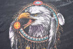 Vintage 1995 3D Emblem Sturgis Black Hills Rally Motorcycles All Over Print T-Shirt