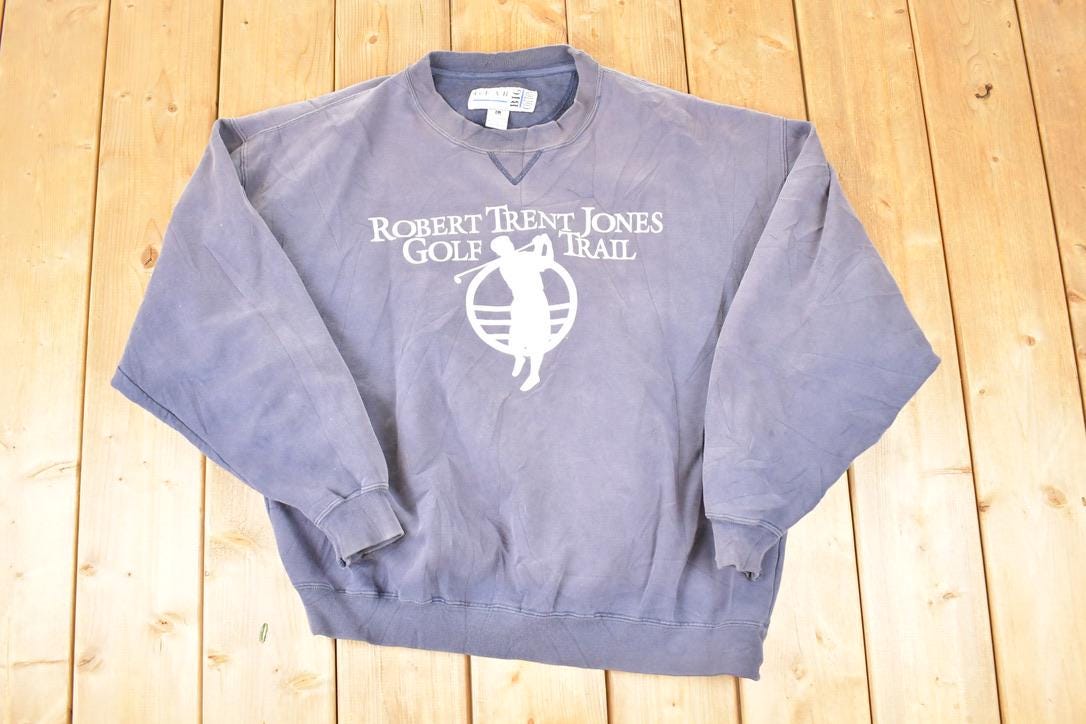 Vintage 1990s Robert Trent Jones Golf Trail Crewneck Sweatshirt Men's XL