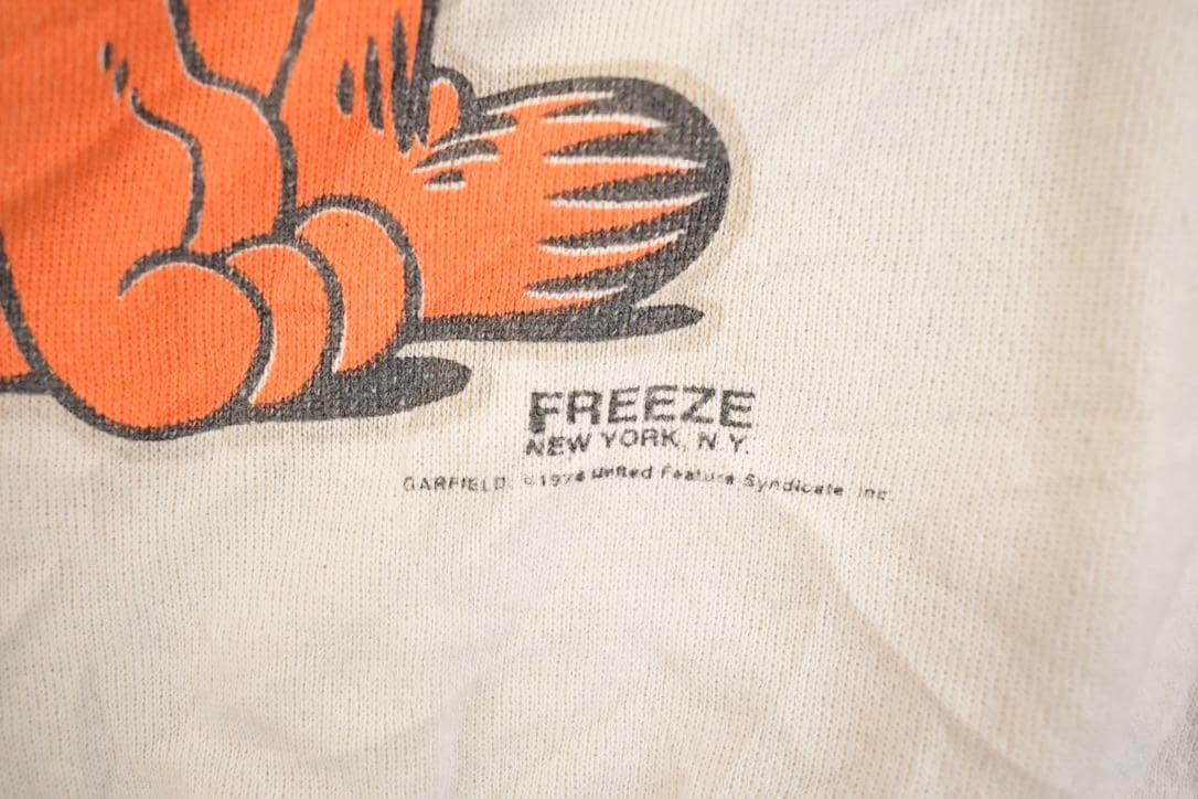 Vintage 1980s Santa Garfield Graphic Print Crewneck Sweatshirt Mens L