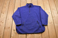 Vintage 1990s Eddie Bauer Quarter Zip Fleece Sweater  Sportswear  90s Fleece Sweater  Streetwear  Athleisure  Hiking
