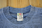 Vintage 1990s D.A.R.E All Over Print Graphic T-Shirt Men's XL