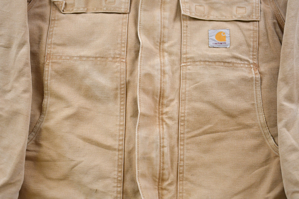Vintage 1990s Carhartt Hooded Chore Jacket