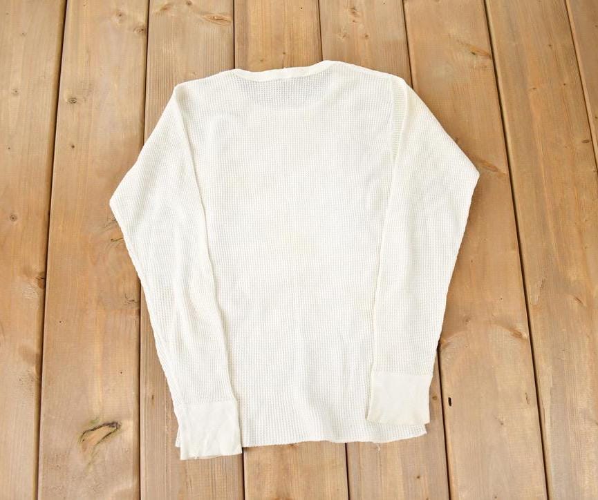 Vintage 1980s Lady Arctex Thermal Crewneck Made In USA