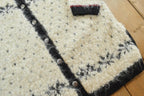 Vintage 1990s Hand Knit Jones New York Mohair Wool Blend Knit Cardigan Sweater Women's 2X