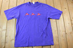 Vintage 1990s Red Hat Embroidered Graphic T-Shirt