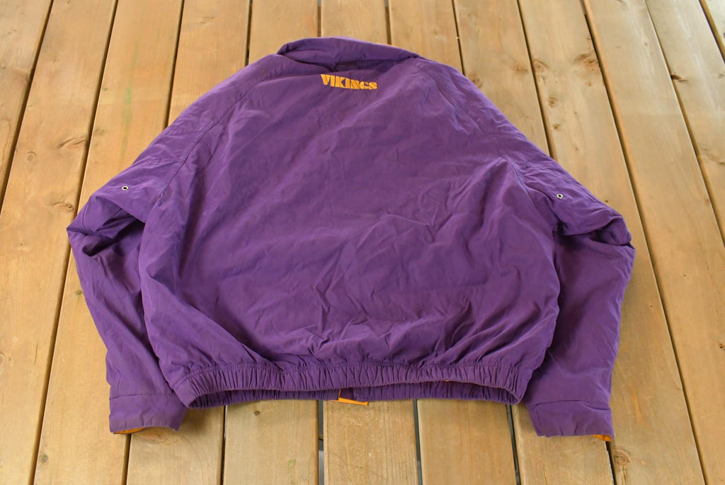 Vintage 1990s Minnesota Vikings NFL Football Jacket Men's XL