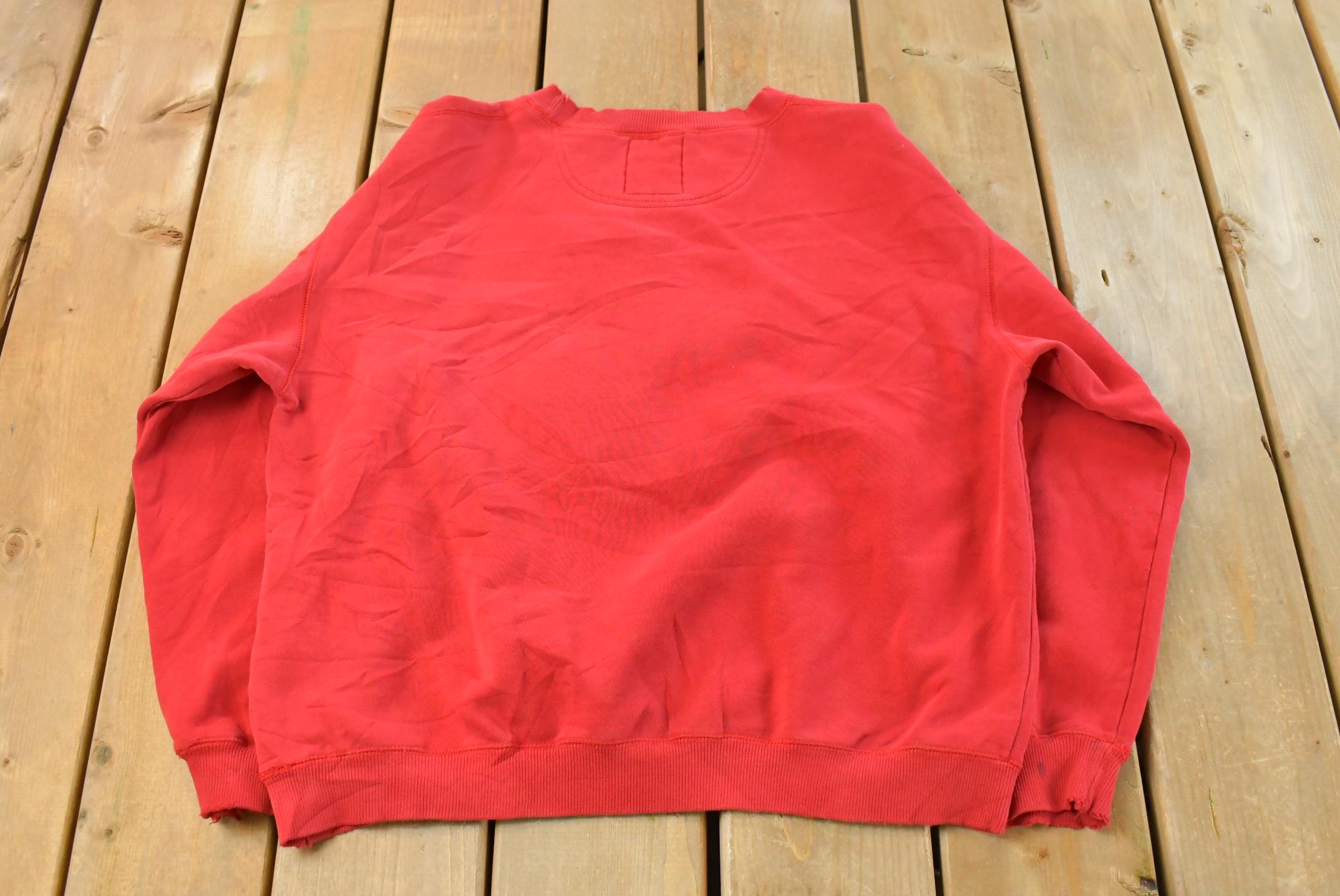 Vintage 1990s Looney Tunes Crewneck Sweatshirt Men's M / Embroidered / Cartoon Promo / Warner Bros