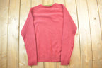 Vintage 1990s Timberland Heavy Cotton Mini Logo Knit Crewneck Sweater