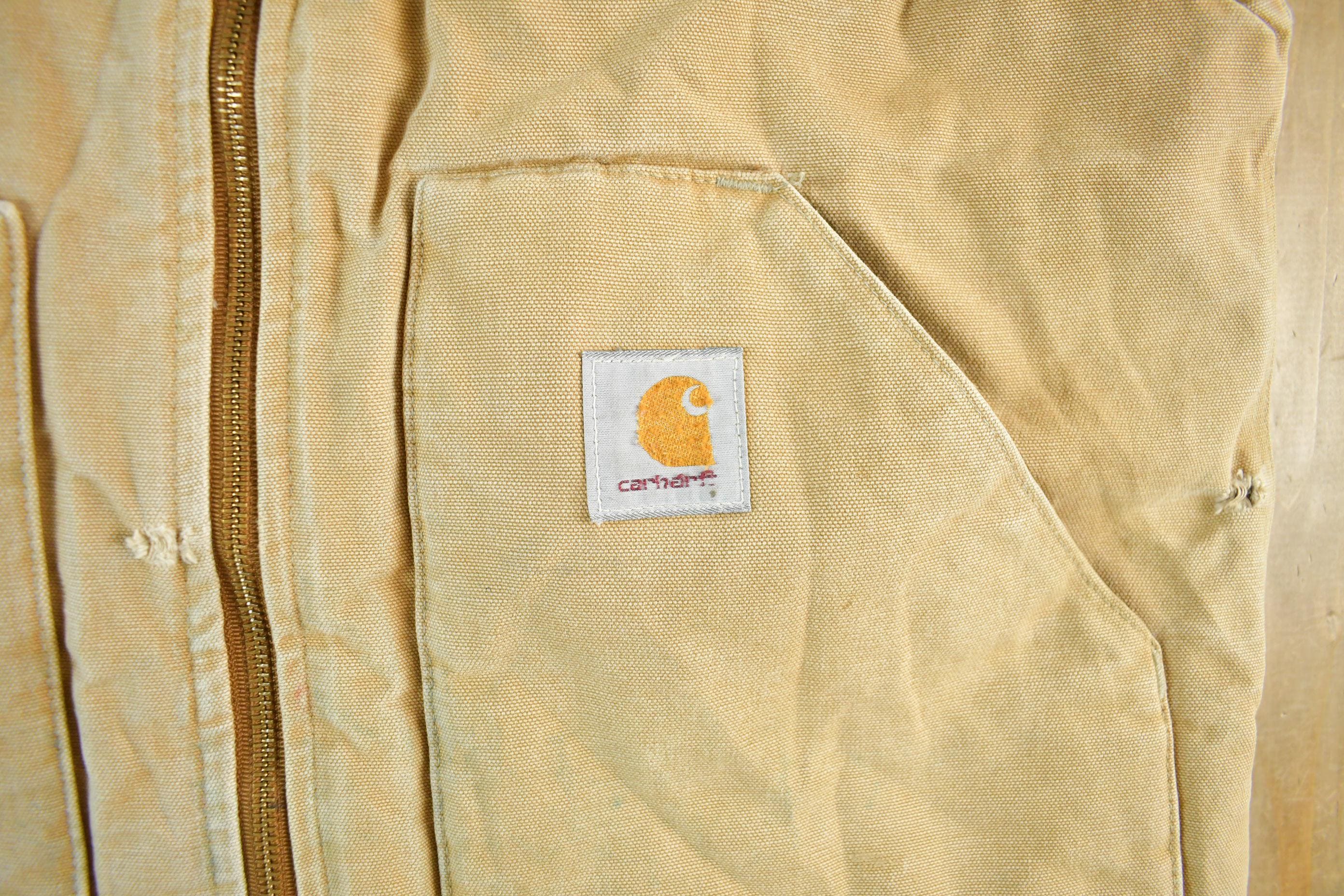Vintage 1990s Carhartt Vest Jacket Mens Medium