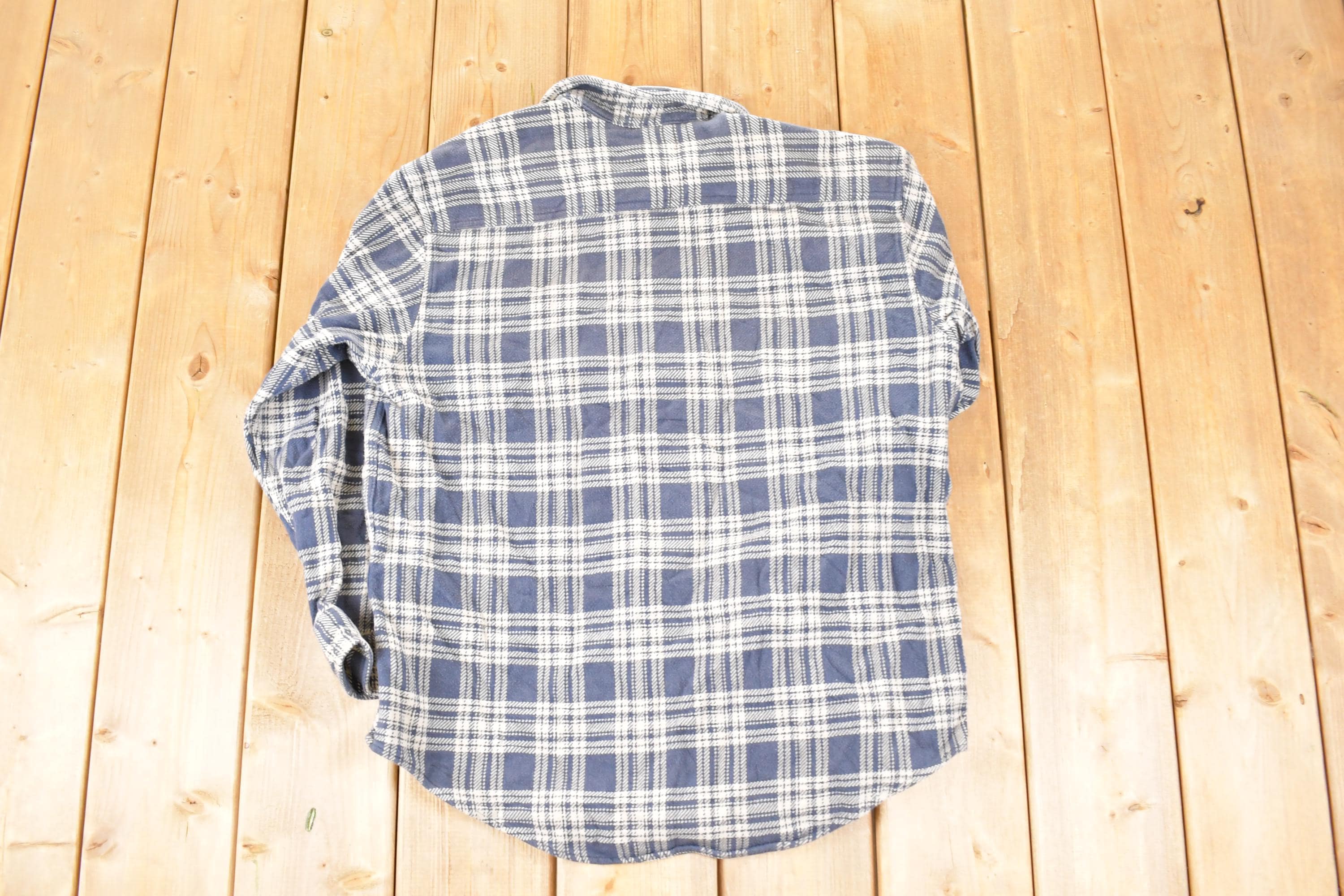 Vintage 1990s St Johns Bay Western Style Button Up Shirt Men's Large