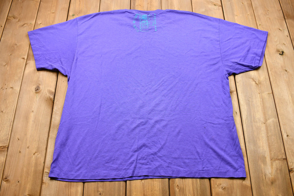 Vintage 1990s Georgia Sailboat Graphic T-Shirt