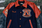 Vintage 1980s Anthony's Cayuga Leather Varsity Baseball Jacket