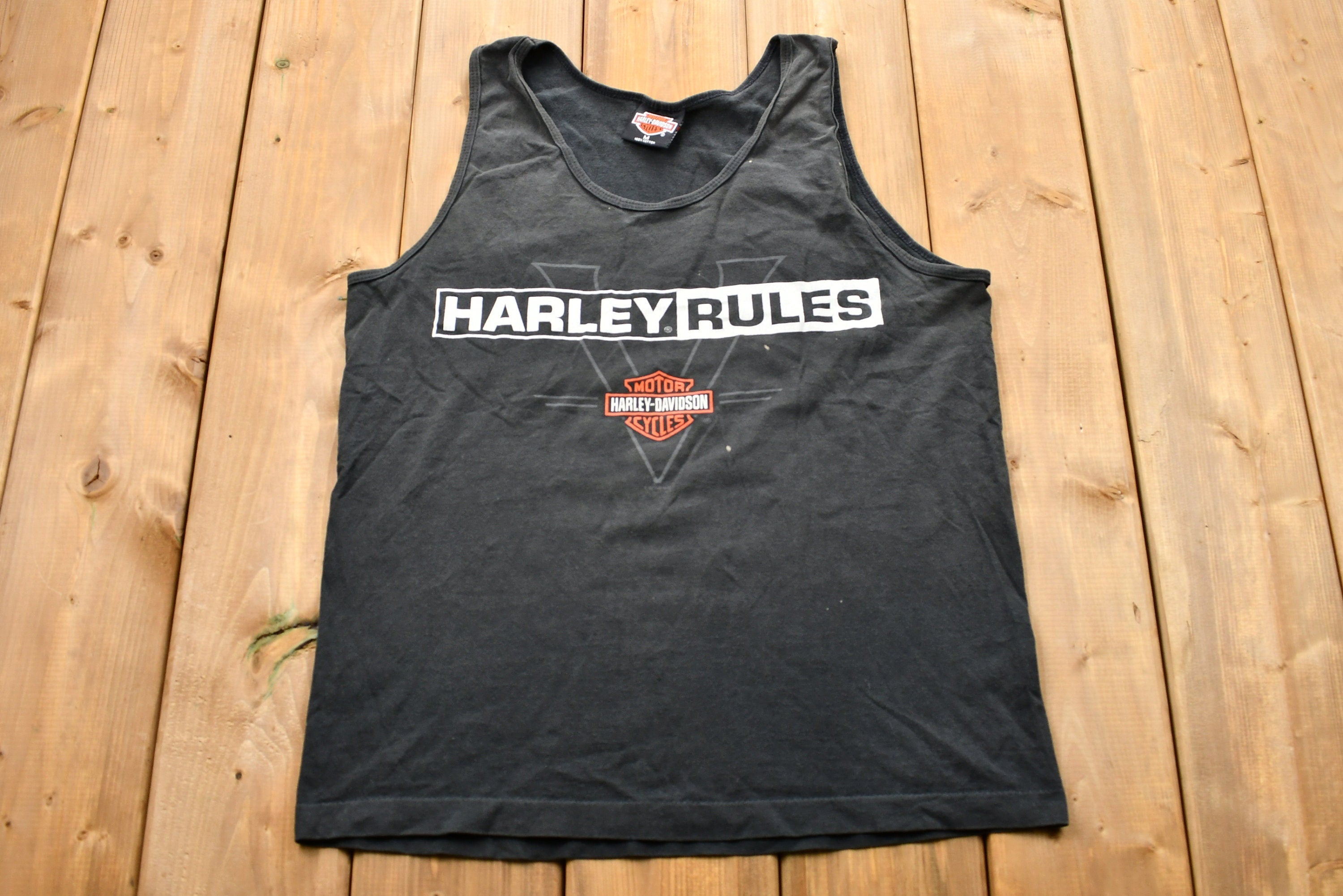 Vintage 1997 Harley Davidson Motorcycles Tank Top
