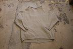 Vintage 1990s 3D Cable Knit Full Zip Sweater