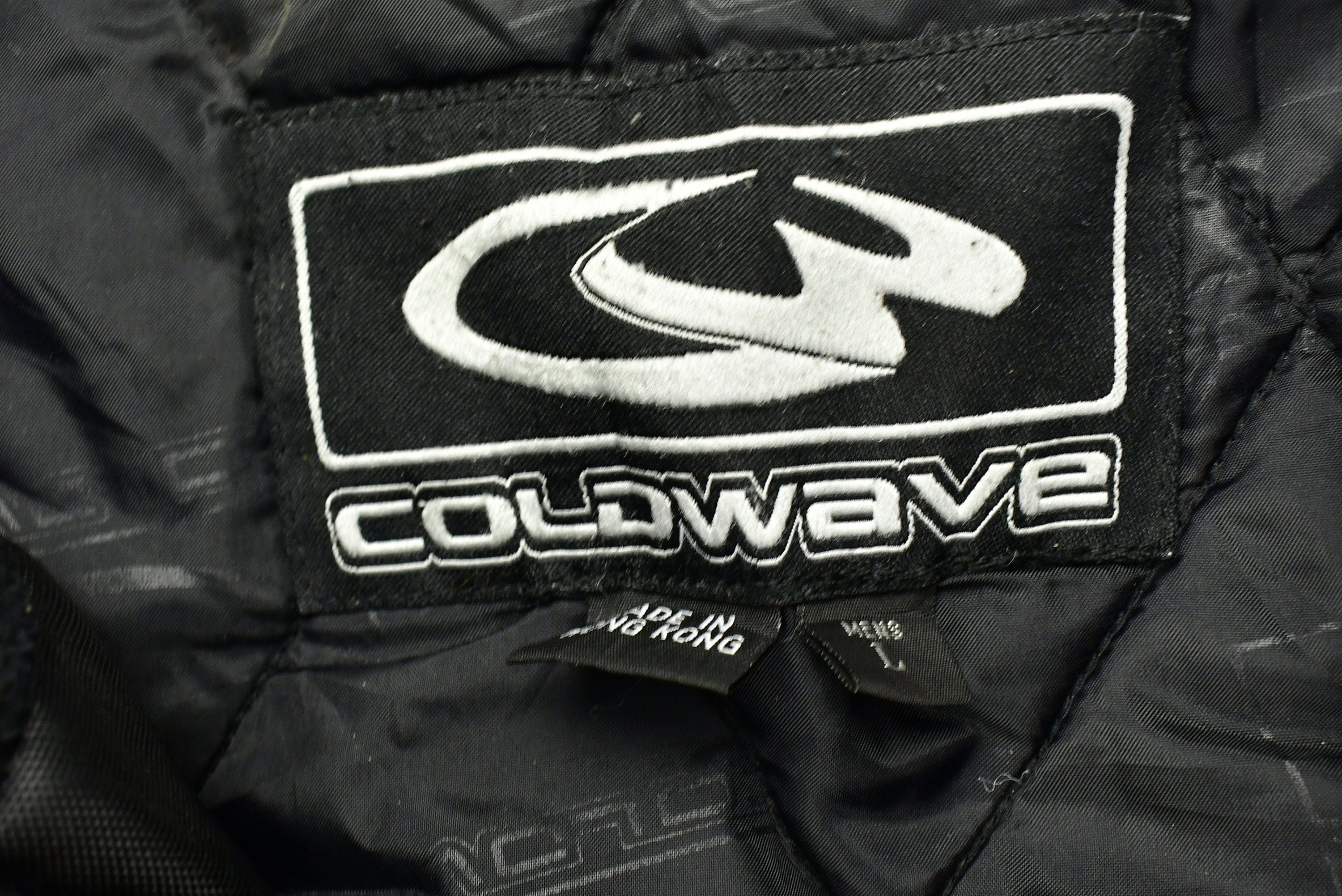 Vintage 1990s Cold Wave Color Block Winter Jacket