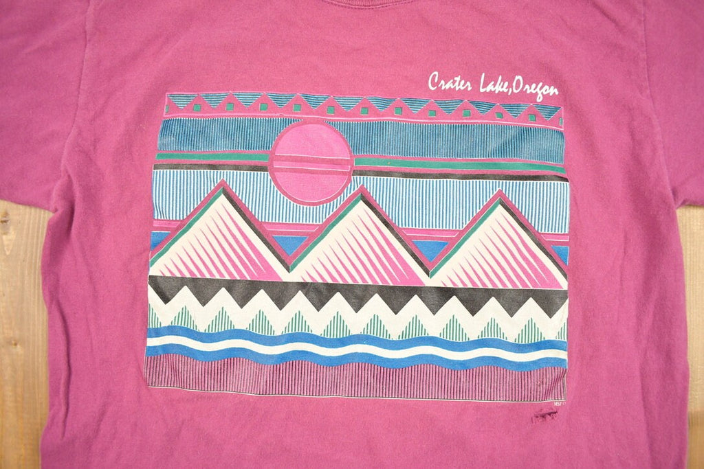 Vintage 1990s Lake Oregon Souvenir T Shirt