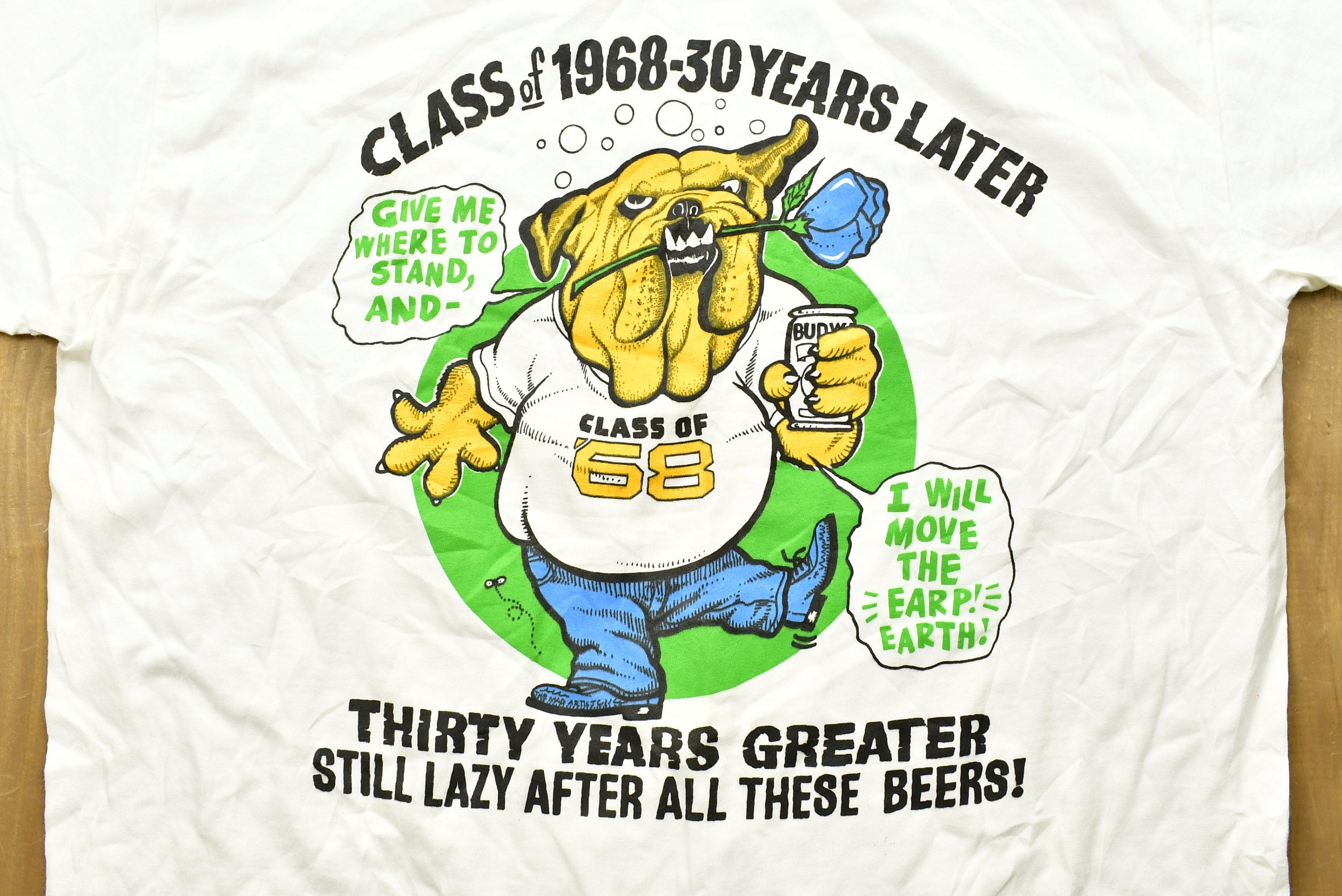 Vintage 1998 Class of 1968 Novelty T-Shirt