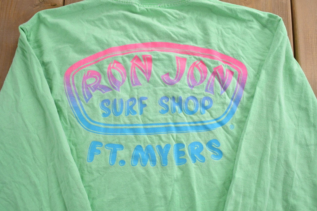 Vintage 1990s Ron Jon Surf Shop Long Sleeve T Shirt