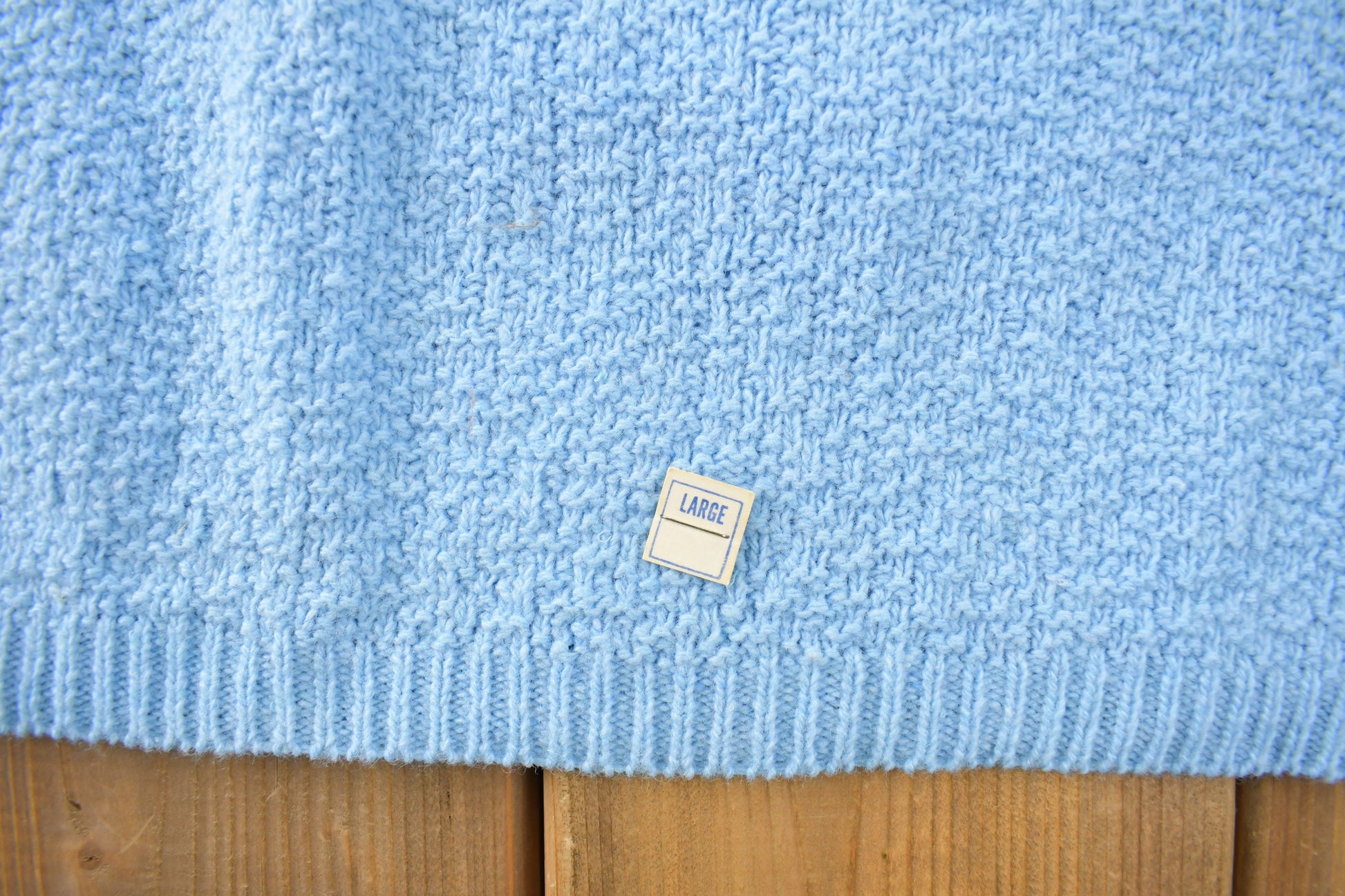 True Vintage 1960s Deadstock Miss Scotch English Short Sleeve Quarter Zip Knit Acrylic Sweater