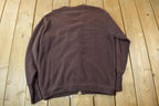 Vintage 1980s Pickering Knit Cardigan Sweater /