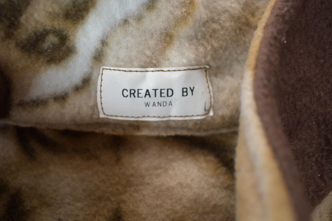 Vintage 1990s Created By Wanda Wild Horses All Over Print Fleece Sweater
