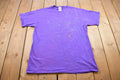 Vintage 1990s Purple Paint Splattered T Shirt