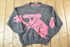 Vintage 1990s Smartline Koala Wool Knit Sweater Womens M