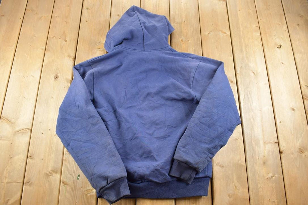 Vintage Distressed Carhartt Full Zip Thermal Lined Hoodie Sweatshirt