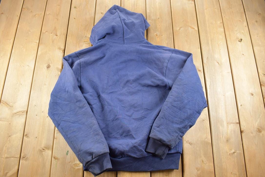Vintage Distressed Carhartt Full Zip Thermal Lined Hoodie Sweatshirt
