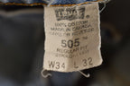 Vintage 1990s Levi's 505 Red Tab Jeans Size 32 x 30.5