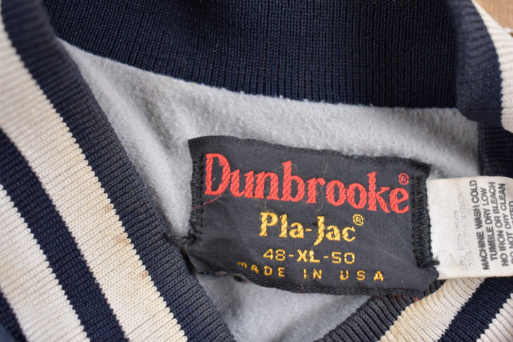 Vintage 1990s Dunbrooke Satin Bomber Jacket  Athleisure  Streetwear  Athletic Sportswear  Streetwear  Made In USA