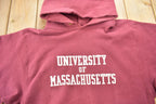 Vintage 1990s University Of Massachusetts Collegiate Champion Reverse Weave Hoodie