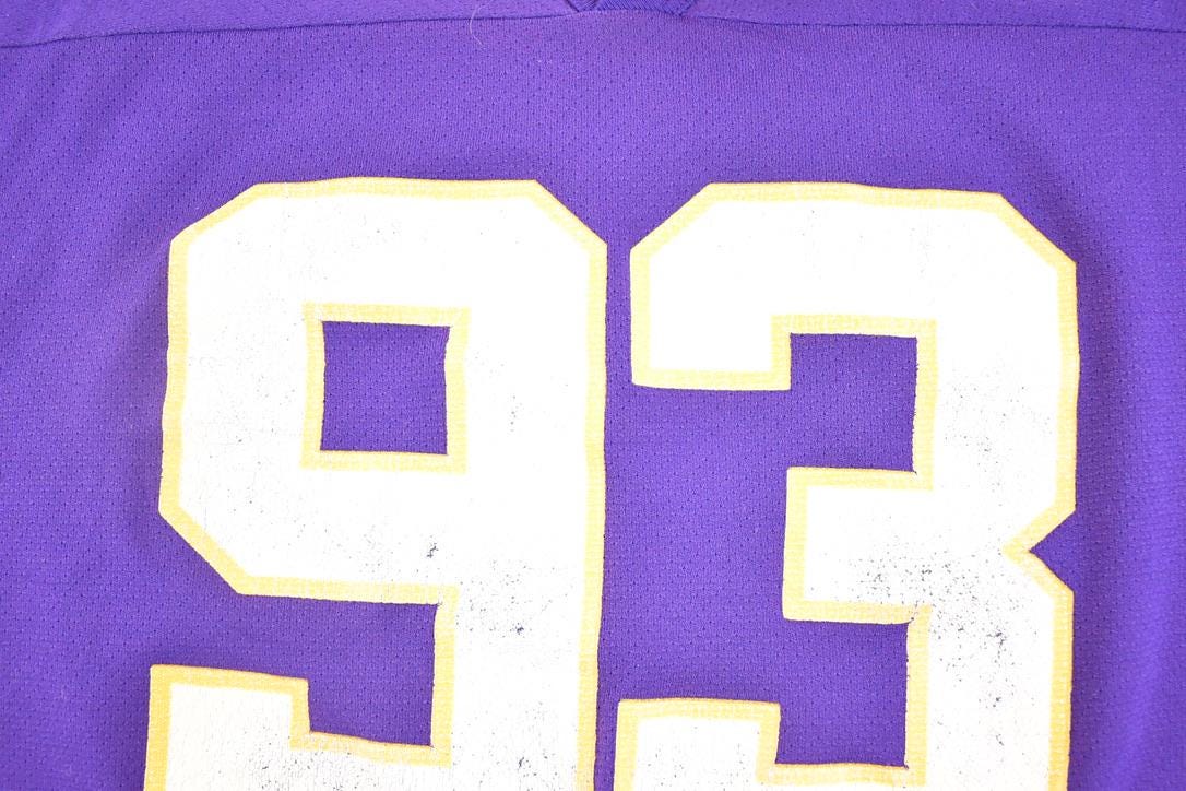 Vintage 1990's Minnesota Vikings John Randle NFL Jersey Shirt Men's XL / Football Fan Apparel / 1990s Sportswear / Single Stitch Tee