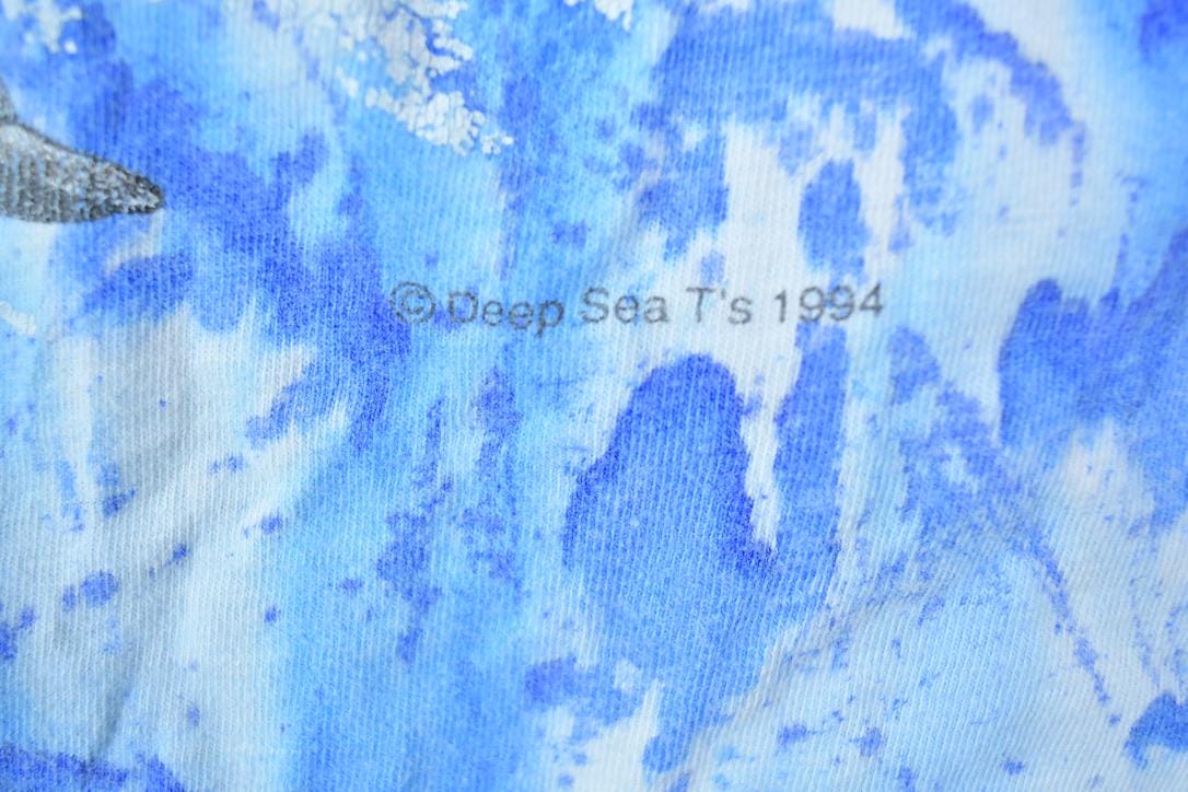 Vintage 1990s Grand Bahama Island The Dolphin Experience Souvenir T-Shirt