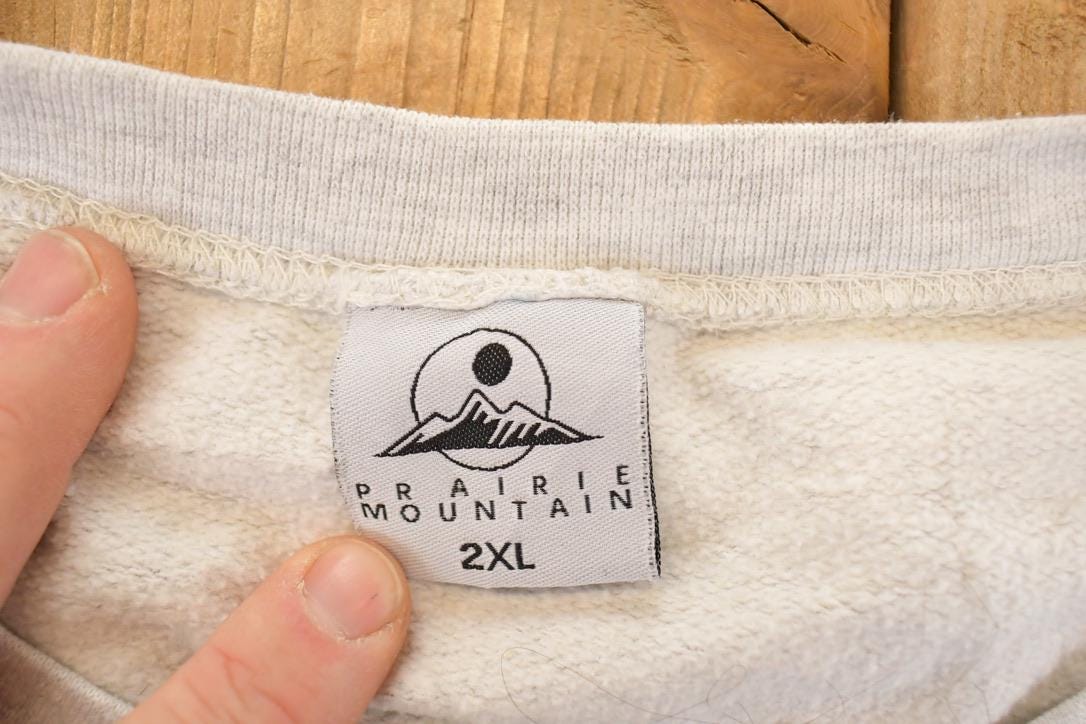 Vintage 1990s Albuquerque New Mexico Air Balloons Graphic Print Crewneck Sweatshirt Men's XL