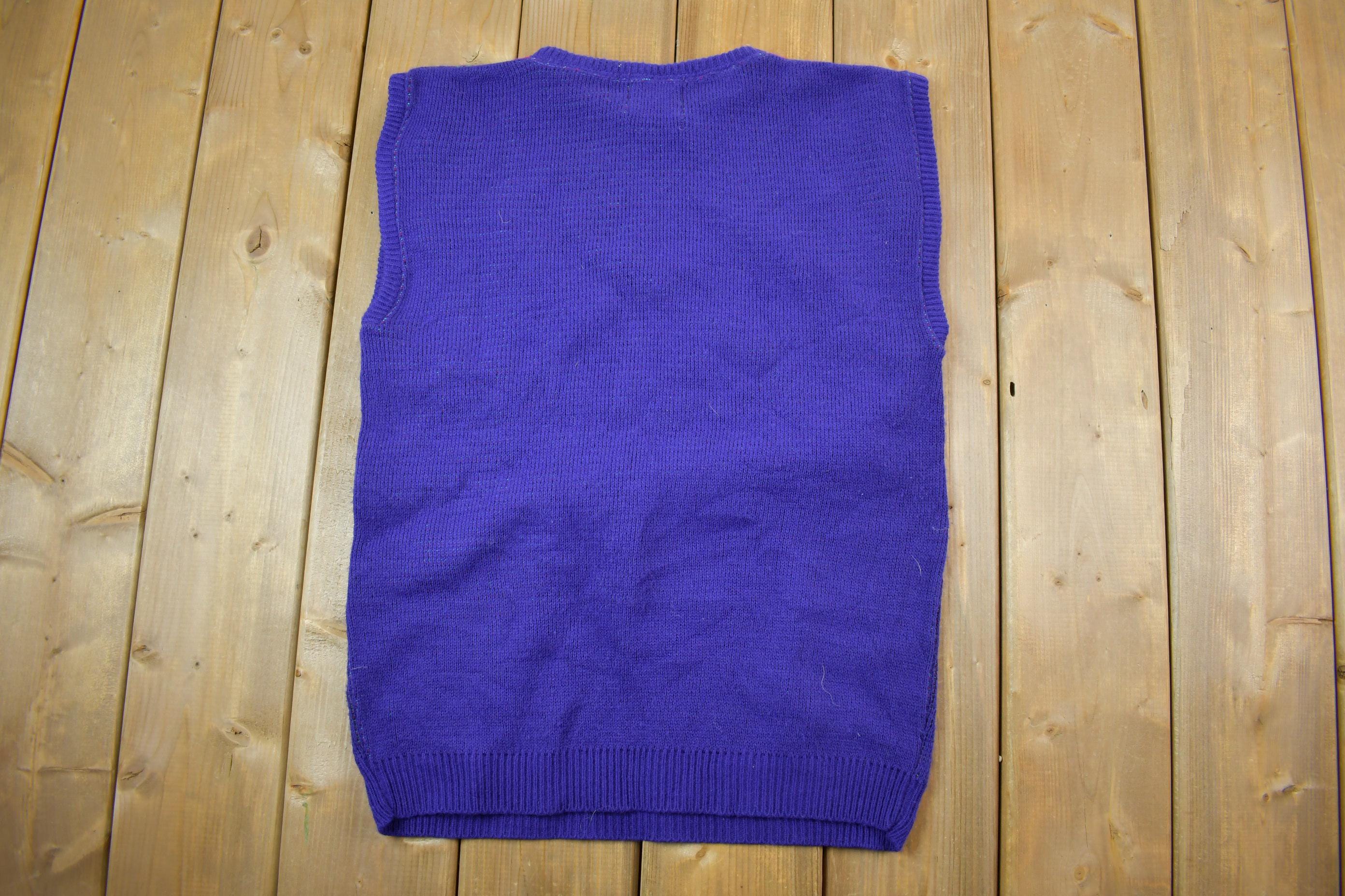 Vintage 1990s pattern vest Sweatshirt