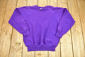 Vintage 1980s Sturdy Sweats By Lee Raglan Cut Blank Crewneck Sweatshirt