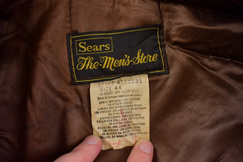 Vintage 1990s Sears Wool Overcoat