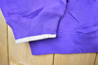 Vintage 1990s Minnesota Vikings Fans Gear NFL Purple Crewneck Sweatshirt