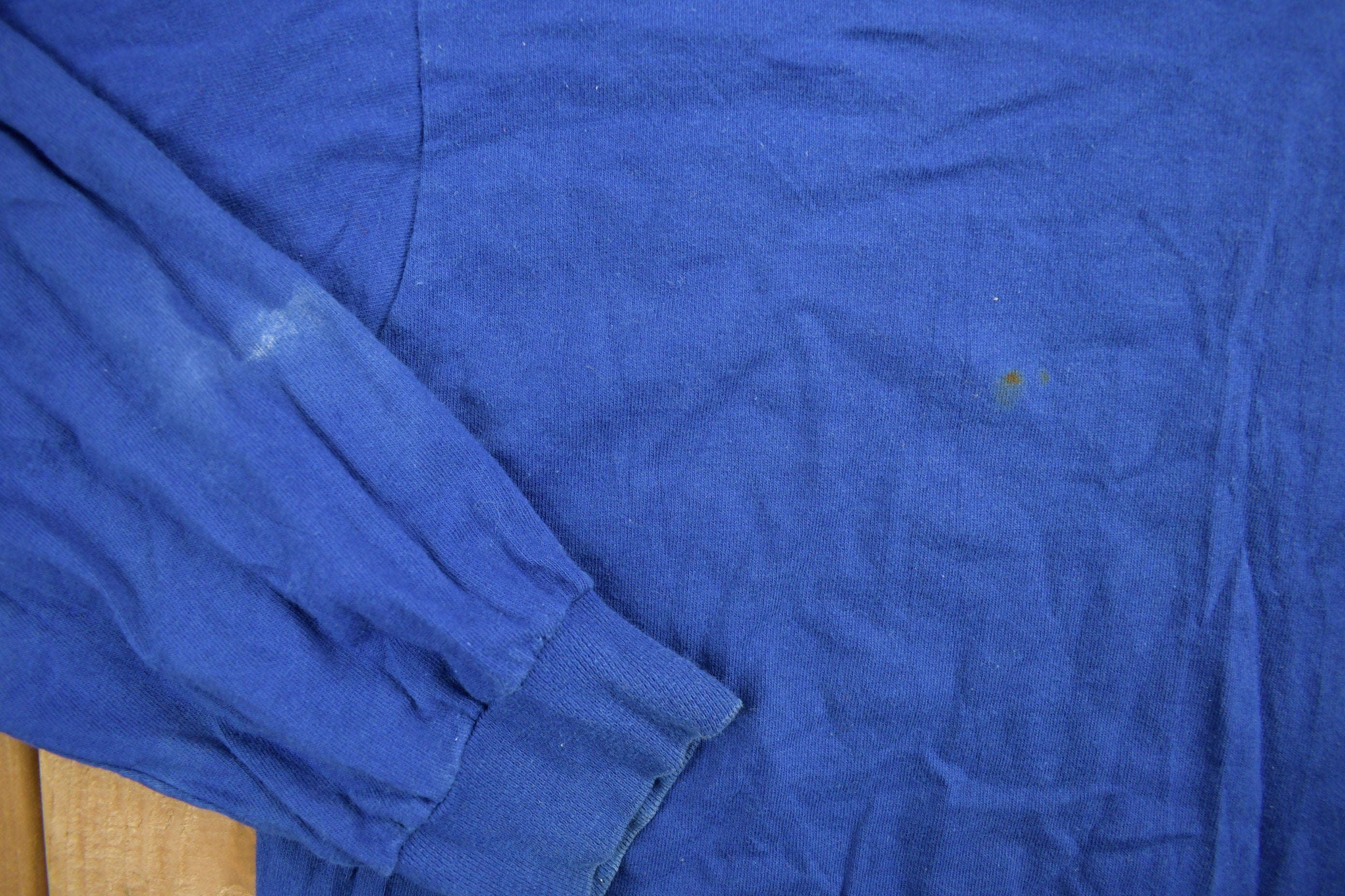 Vintage 1990s Blank Long Sleeve Mockneck T Shirt