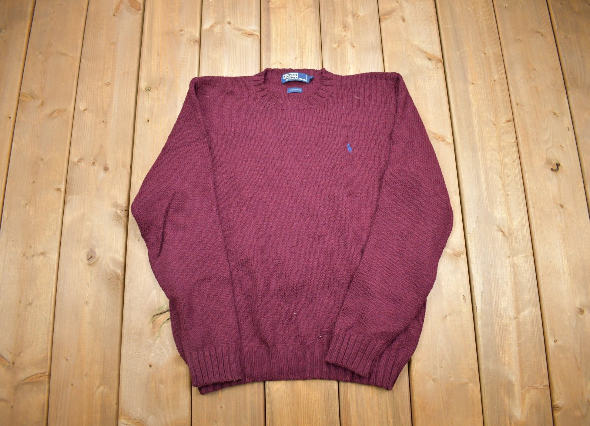 Vintage 1990s POLO Ralph Lauren Knit Sweater