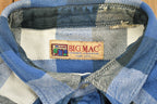 Vintage 1990s Big Mac Plaid Lined Button Up Shirt