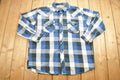 Vintage 1990s Big Mac Plaid Lined Button Up Shirt