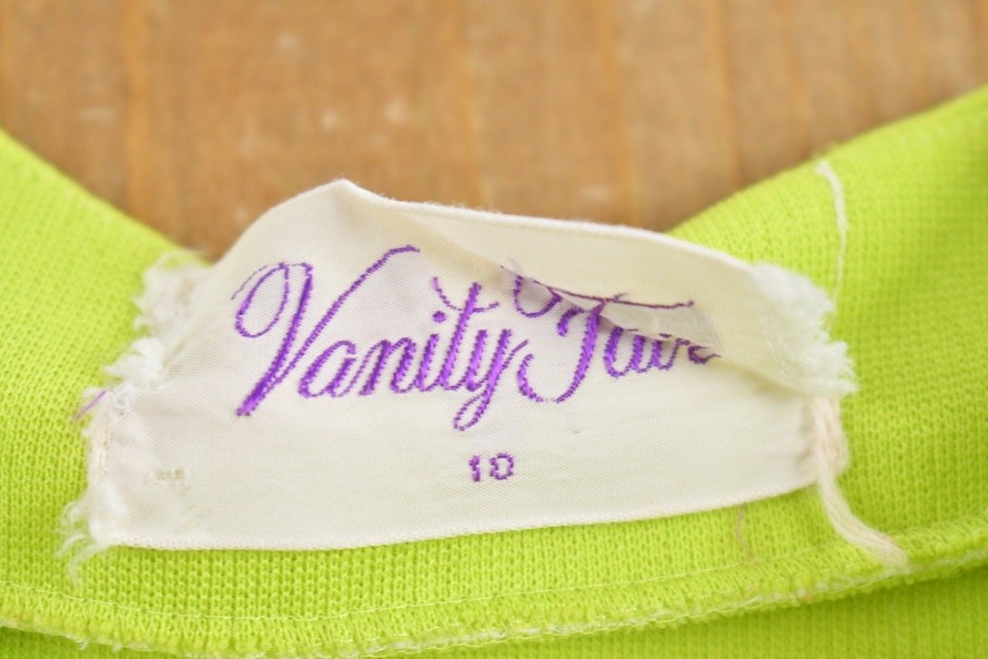Vintage 1980s Vanity Fair Button Up Vest