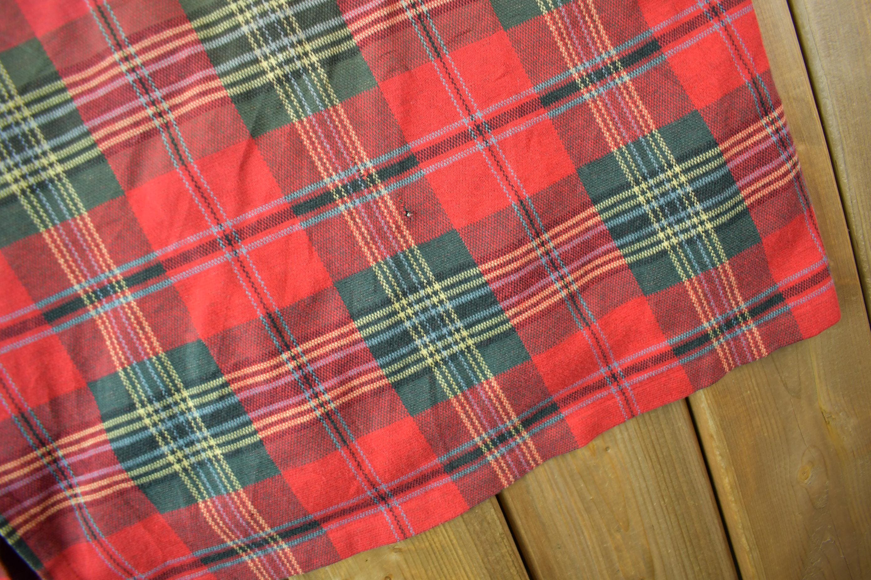 Vintage 1990s Polo By Ralph Lauren Plaid Golf Shirt